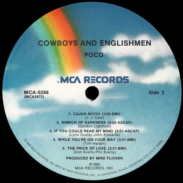 Poco (3) - Cowboys & Englishmen (Vinyl, LP, Album) Good Plus (G+) / Very Good Plus (VG+)