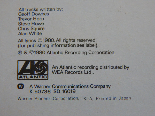 Yes - Drama (Vinyl, LP, Album)