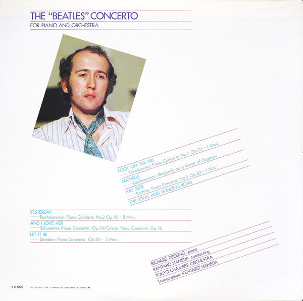 Richard Deering (2) - The "Beatles" Concerto For Piano And Orchestra (Vinyl, LP, Album, Stereo) Very Good (VG) / Good Plus (G+)