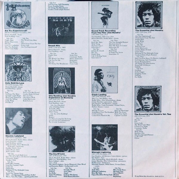 Jimi Hendrix - Nine To The Universe (Vinyl, LP, Album) Very Good (VG) / Very Good (VG)