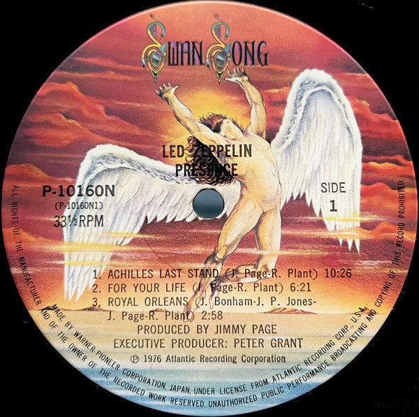 Led Zeppelin - Presence = プレゼンス (Vinyl, LP, Album)