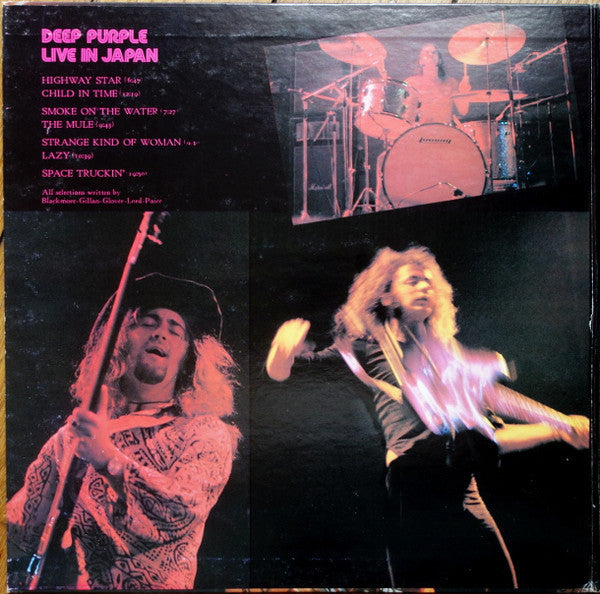 Deep Purple - Live In Japan = ライヴ・イン・ジャパン (Vinyl, LP, Album, Stereo)