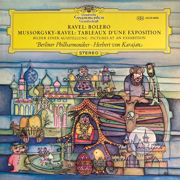 Maurice Ravel - Bolero / Pictures At An Exhibition (Vinyl, LP, Reissue, Stereo) Very Good Plus (VG+) / Near Mint (NM or M-)