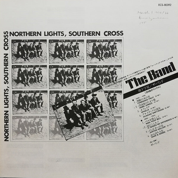 The Band - Northern Lights-Southern Cross (Vinyl, LP, Album, Stereo)