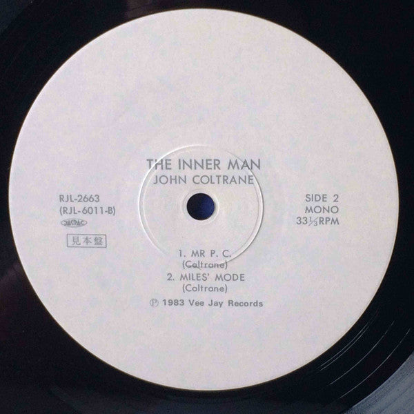 John Coltrane - The Inner Man (Vinyl, LP, Album, Promo, Reissue, Mono) Very Good Plus (VG+) / Very Good Plus (VG+)