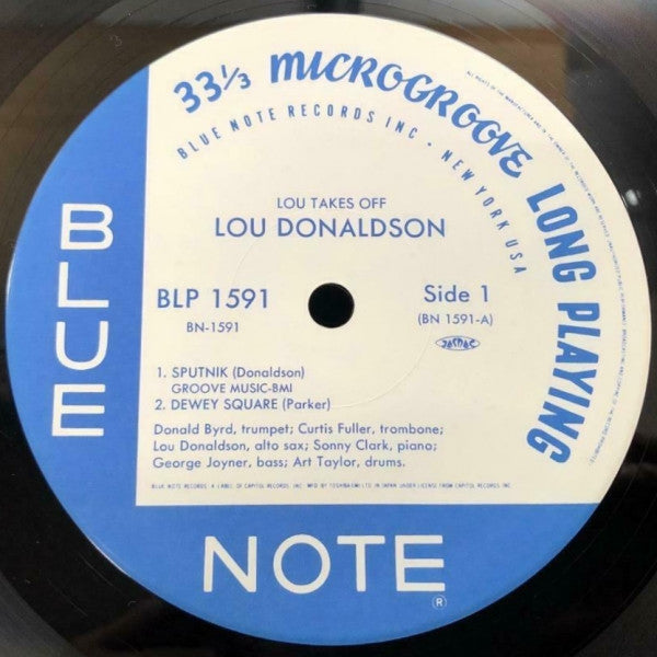 Lou Donaldson - Lou Takes Off (Vinyl, LP, Album, Mono, Reissue, Limited Edition) Near Mint (NM or M-) / Near Mint (NM or M-)