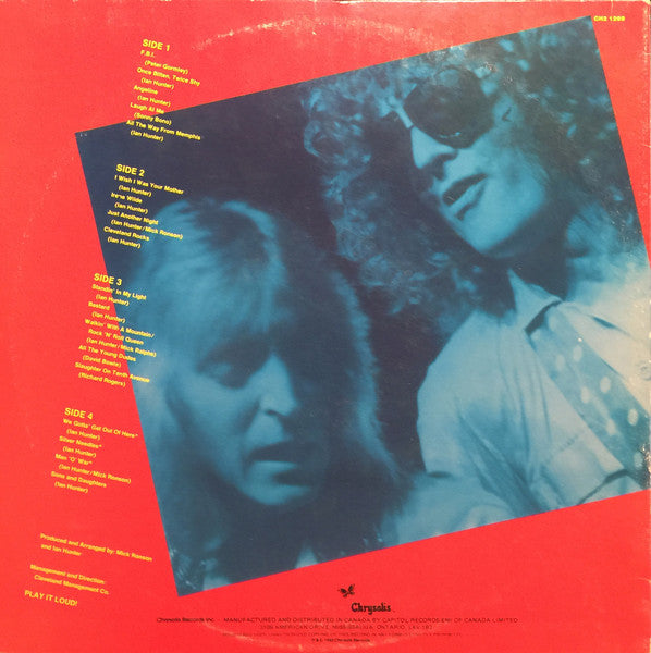 Ian Hunter - Welcome To The Club - Live (2xVinyl, LP, Album) Very Good Plus (VG+) / Very Good Plus (VG+)