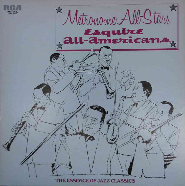 Various - Metronome All-Stars - Esquire All-Americans (Vinyl, LP, Mono) Very Good Plus (VG+) / Very Good Plus (VG+)