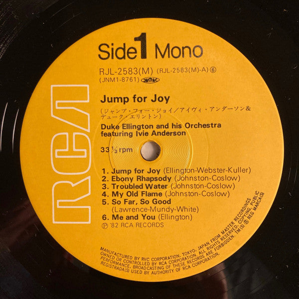 Duke Ellington And His Orchestra - Jump For Joy (Vinyl, LP, Compilation, Mono) Near Mint (NM or M-) / Very Good Plus (VG+)