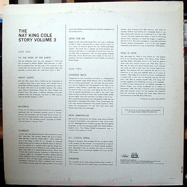 Nat King Cole - The Nat King Cole Story: Volume 3 (Vinyl, LP, Reissue, Compilation) Very Good (VG) / Very Good (VG)