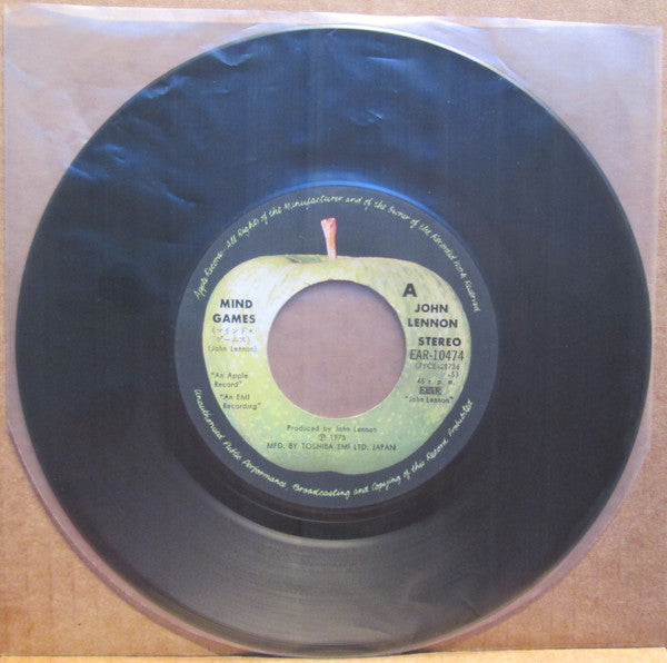 John Lennon - マインド・ゲームス = Mind Games (Vinyl, 7", 45 RPM, Single)