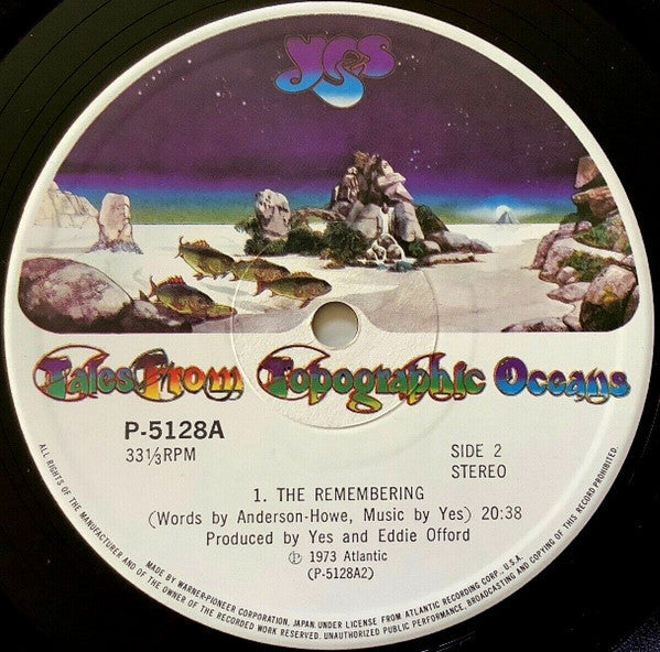 Yes - Tales From Topographic Oceans (2xVinyl, LP, Album, Stereo) Very Good Plus (VG+) / Good Plus (G+)