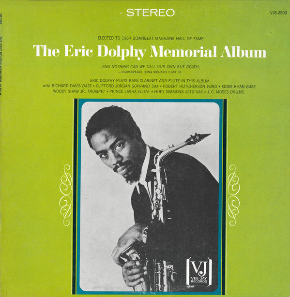 Eric Dolphy - The Eric Dolphy Memorial Album (Vinyl, LP, Album, Rei...