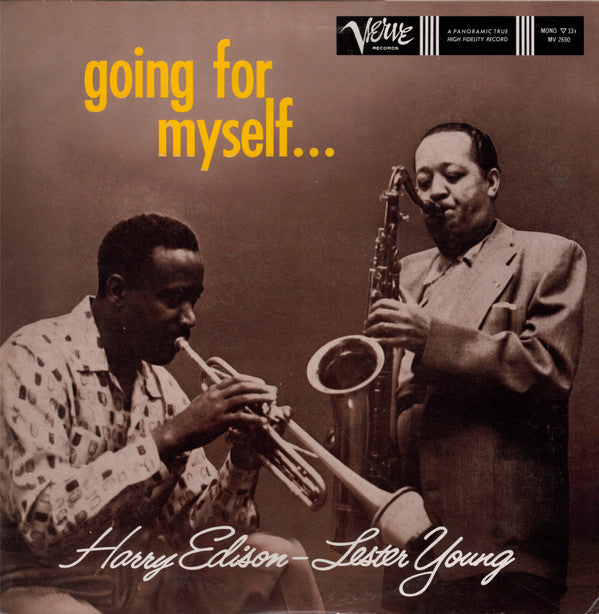 Harry Edison - Going For Myself... (Vinyl, LP, Album, Reissue, Mono) Very Good (VG) / Very Good Plus (VG+)