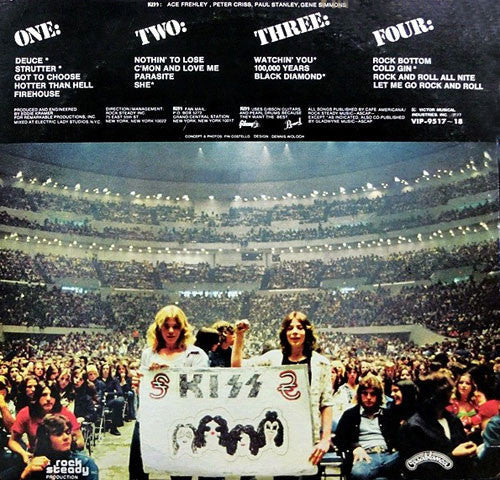 Kiss - Alive! (Vinyl, LP, Album, Reissue)