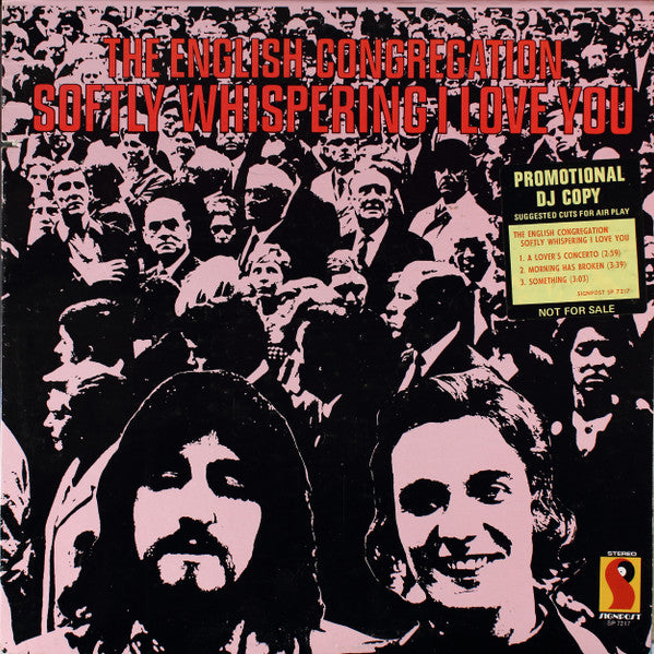 Congregation (2) - Softly Whispering I Love You (Vinyl, LP, Album, Stereo) Very Good (VG) / Very Good (VG)