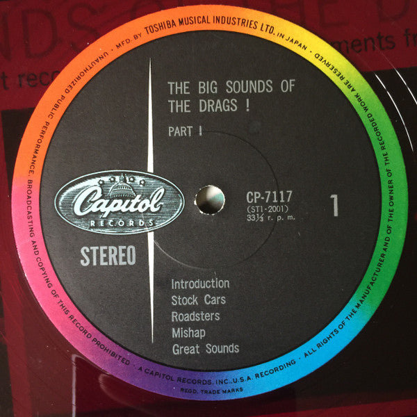 No Artist - The Big Sounds Of The Drags! (Vinyl, LP, Stereo) Very Good (VG) / Very Good (VG)