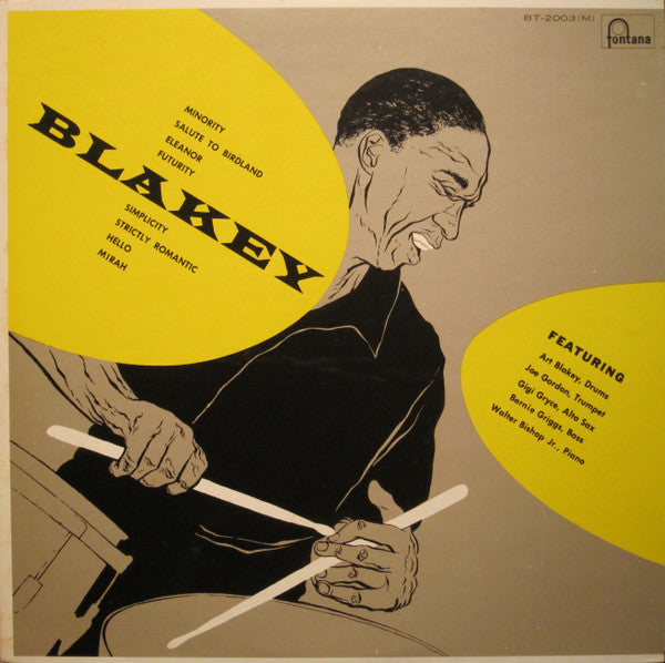Art Blakey - Blakey (Vinyl, LP, Album, Reissue, Mono)
