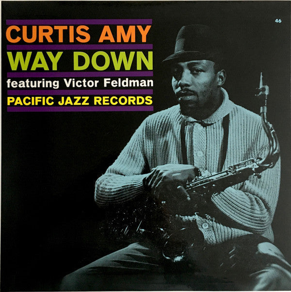 Curtis Amy - Way Down (Vinyl, LP, Album, Reissue, Mono) Near Mint (NM or M-) / Near Mint (NM or M-)