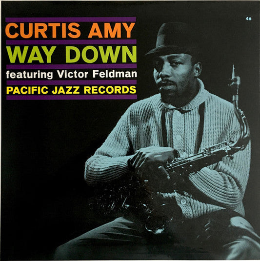 Curtis Amy - Way Down (Vinyl, LP, Album, Reissue, Mono) Near Mint (NM or M-) / Near Mint (NM or M-)