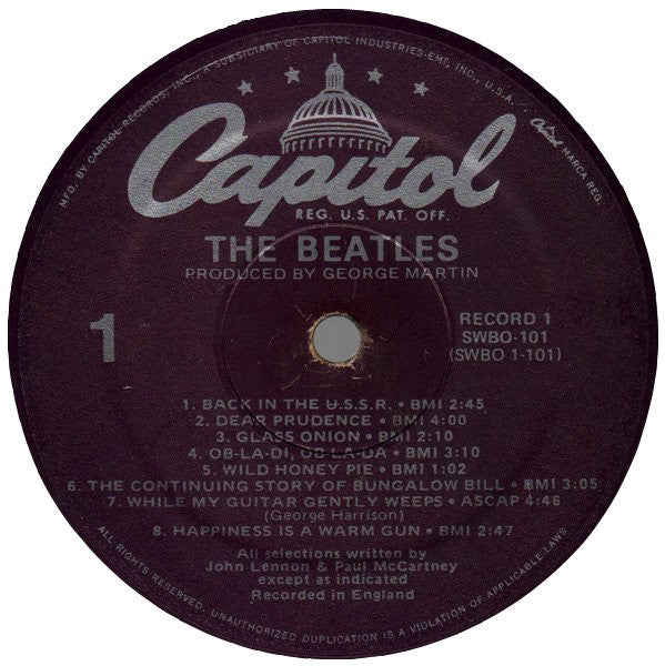 The Beatles - The Beatles (2xVinyl, LP, Album, Reissue, Stereo) Near Mint (NM or M-) / Very Good (VG)