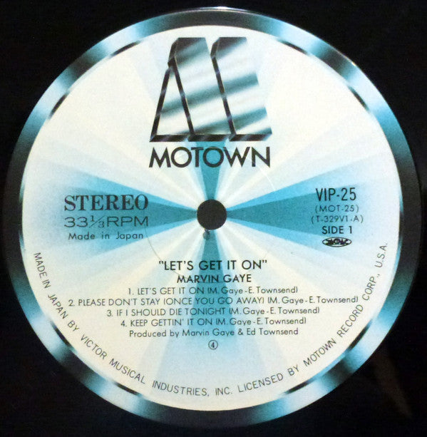 Marvin Gaye - Let's Get It On (Vinyl, LP, Album, Reissue)