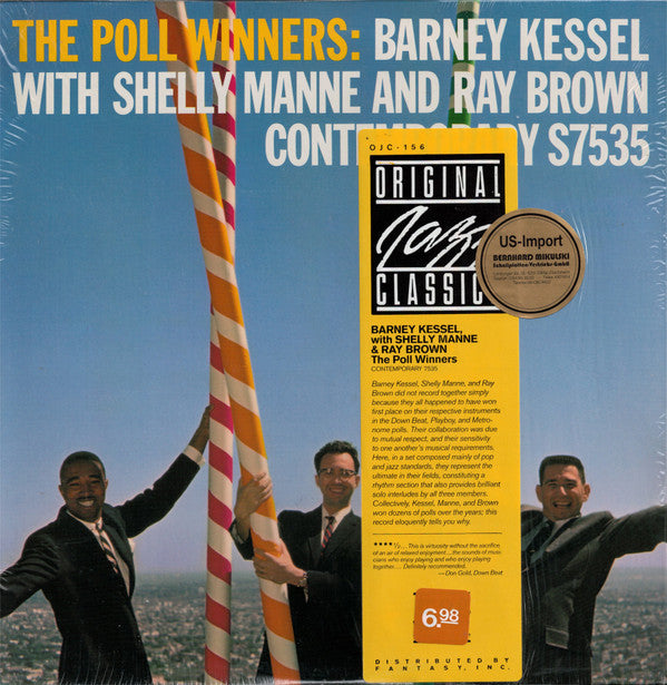 Barney Kessel - The Poll Winners (Vinyl, LP, Album, Reissue, Stereo) Very Good (VG) / Very Good Plus (VG+)