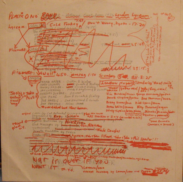 John Lennon & Yoko Ono - Some Time In New York City (2xVinyl, LP, Album) Very Good Plus (VG+) / Very Good (VG)