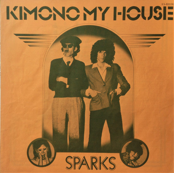 Sparks - Kimono My House = キモノ・マイ・ハウス (Vinyl, LP, Album, Stereo)