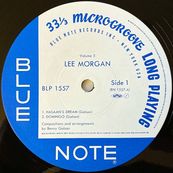 Lee Morgan - Vol. 3 (Vinyl, LP, Album, Mono, Reissue)
