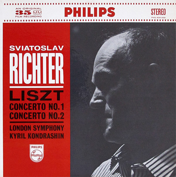 Sviatoslav Richter - Concerto No.1 / Concerto No.2 (Vinyl, LP, Stereo) Good Plus (G+) / Very Good (VG)