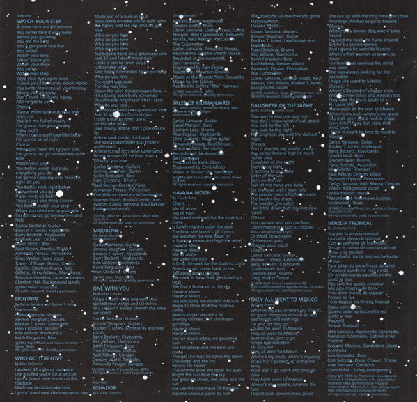 Carlos Santana - Havana Moon (Vinyl, LP, Album)