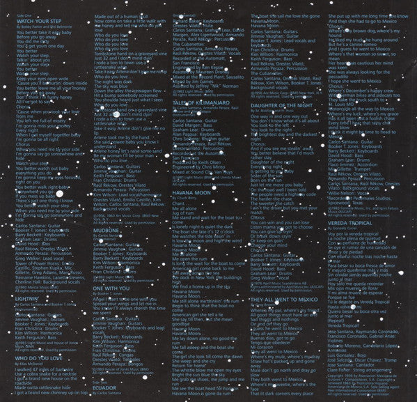 Carlos Santana - Havana Moon (Vinyl, LP, Album)