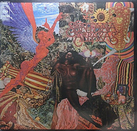 Santana - Abraxas = Santana, the Heavenly Guardian (Vinyl, LP, Album, Repress, Quadraphonic) Very Good Plus (VG+) / Very Good Plus (VG+)