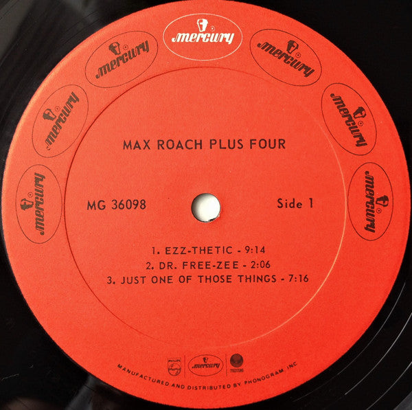 Max Roach - +4 (Vinyl, LP, Album, Reissue, Mono)