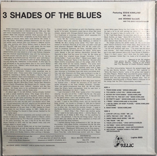Various - 3 Shades Of The Blues (Vinyl, LP, Compilation) Very Good (VG) / Very Good (VG)