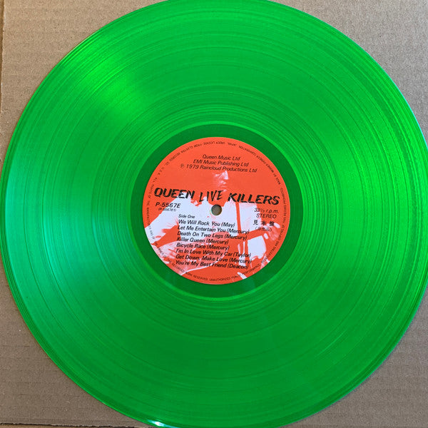 Queen - Live Killers (Vinyl, Vinyl, All Media, LP, LP, Album, Promo) Very Good Plus (VG+) / Very Good Plus (VG+)