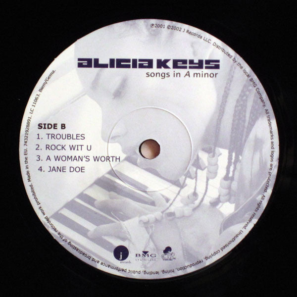 Alicia Keys - Songs In A Minor (Vinyl, LP, Album, Special Edition)