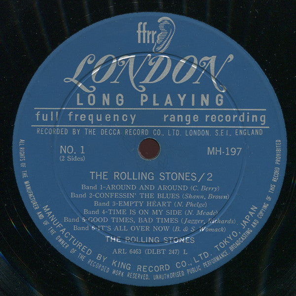 The Rolling Stones - Vol. 2 (Vinyl, LP, Album, Mono) Very Good Plus (VG+) / Very Good Plus (VG+)
