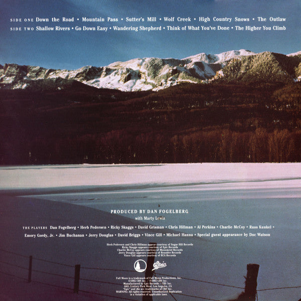 Dan Fogelberg - High Country Snows (Vinyl, LP, Album) Very Good (VG) / Very Good Plus (VG+)