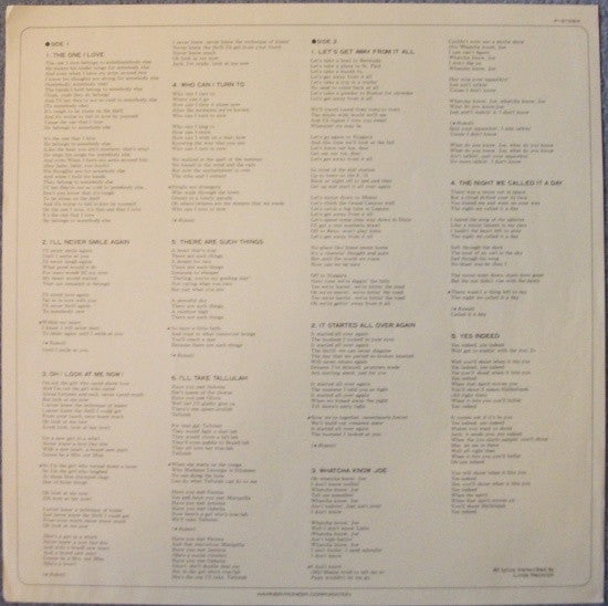 Jo Stafford - Getting Sentimental Over Tommy Dorsey (Vinyl, LP, Album, Stereo) Very Good Plus (VG+) / Very Good Plus (VG+)