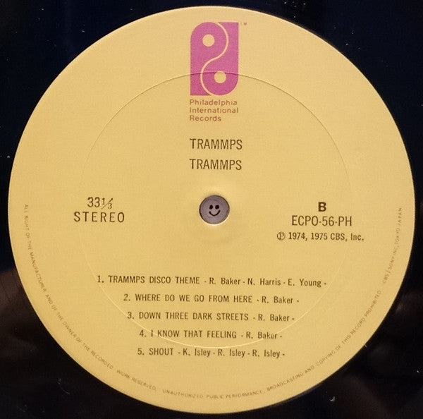 The Trammps - Trammps (Vinyl, LP, Album) Very Good (VG) / Good Plus (G+)