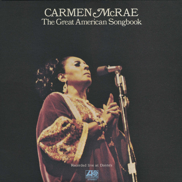 Carmen McRae - The Great American Songbook (Vinyl, LP, Album, Stereo)
