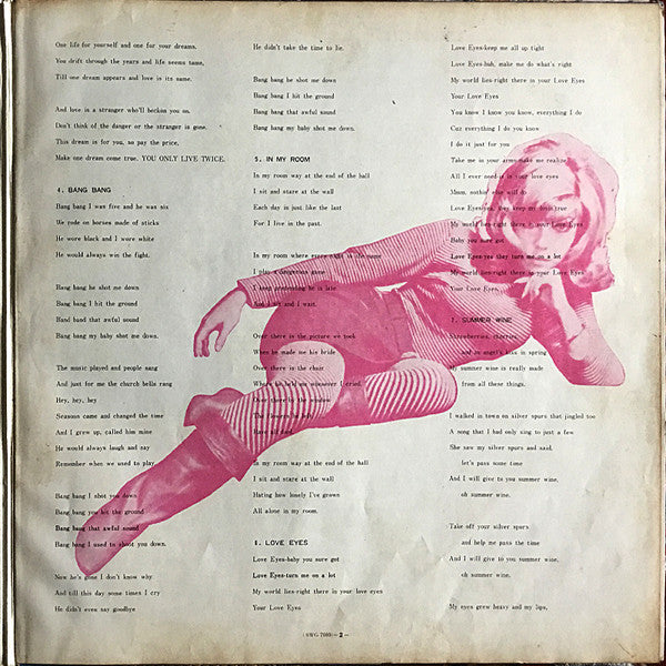 Nancy Sinatra - Golden Nancy Sinatra (Vinyl, LP, Compilation, Stereo)