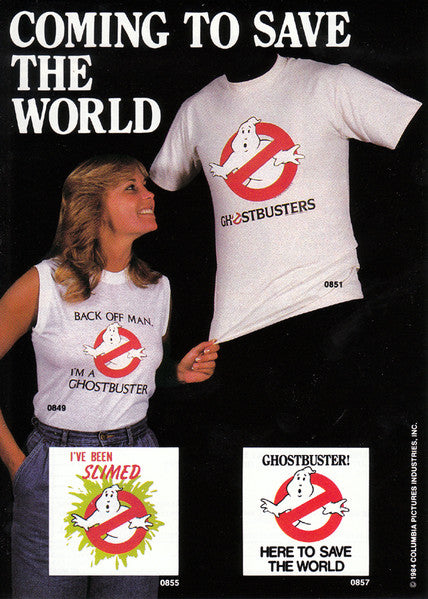 Various - Ghostbusters (Original Soundtrack) (Vinyl, LP, Album, Stereo) Very Good (VG) / Good (G)