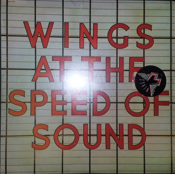 Wings (2) - Wings At The Speed Of Sound (Vinyl, LP, Album, Stereo)