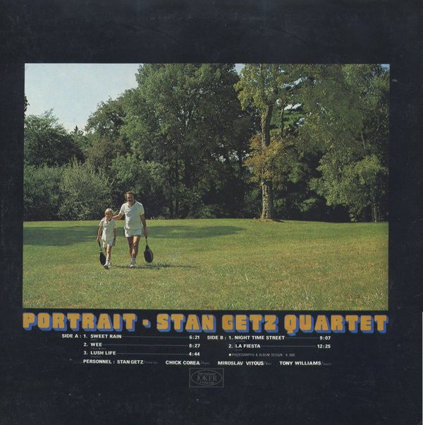 Stan Getz Quartet - Portrait (Vinyl, LP, Album, Mono) Very Good Plus (VG+) / Very Good Plus (VG+)