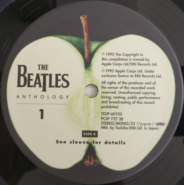 The Beatles - Anthology 1 (3xVinyl, LP, Album) Very Good Plus (VG+) / Very Good Plus (VG+)