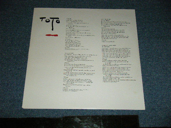 Toto - Turn Back (Vinyl, LP, Album, Stereo)