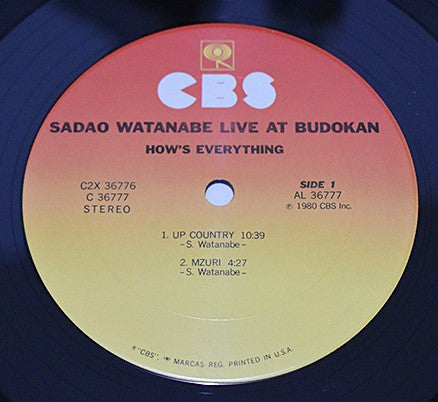 Sadao Watanabe - How's Everything (Vinyl, LP)